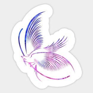 bird fly 2 Sticker